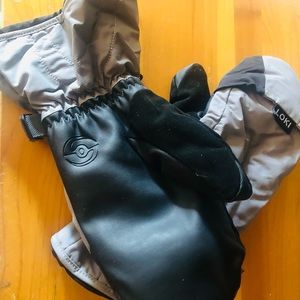 Loki accessible mittens, size L. Grey/black. Pro choice! Like new.